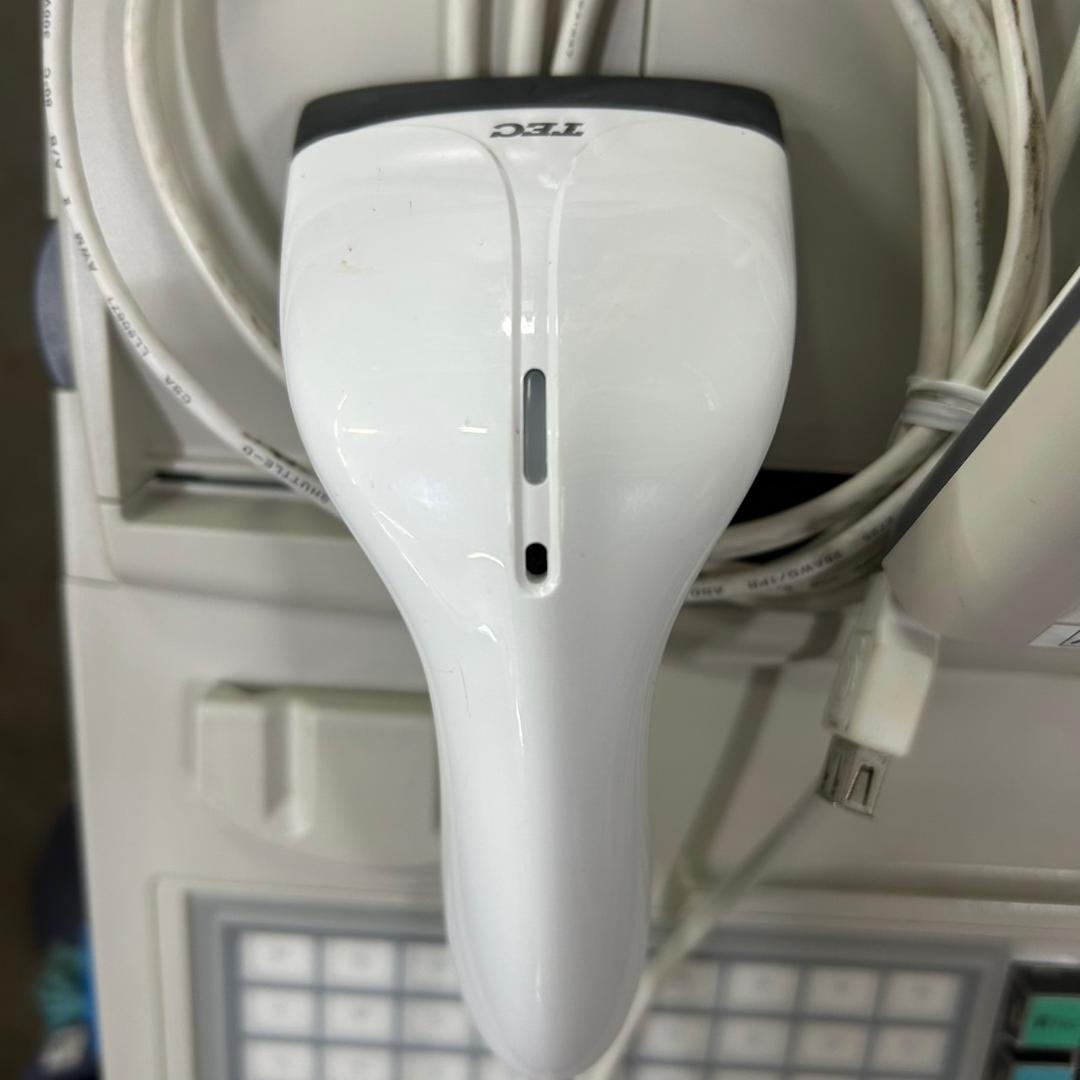 TEC東芝テック FS-2055 レジスター バーコードリーダー付 動作確認済①