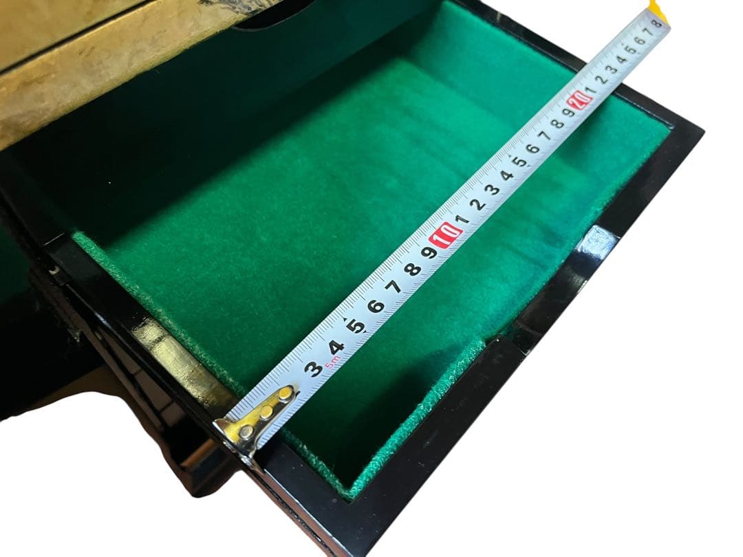 鏡台 化粧台 小物入 6段 引出収納 収納棚 木工芸 レトロ アンティーク 中国