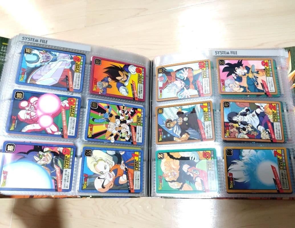 【貴重】ドラゴンボールZ カードダス 計292枚＆専用バインダー＆ポスター当時物