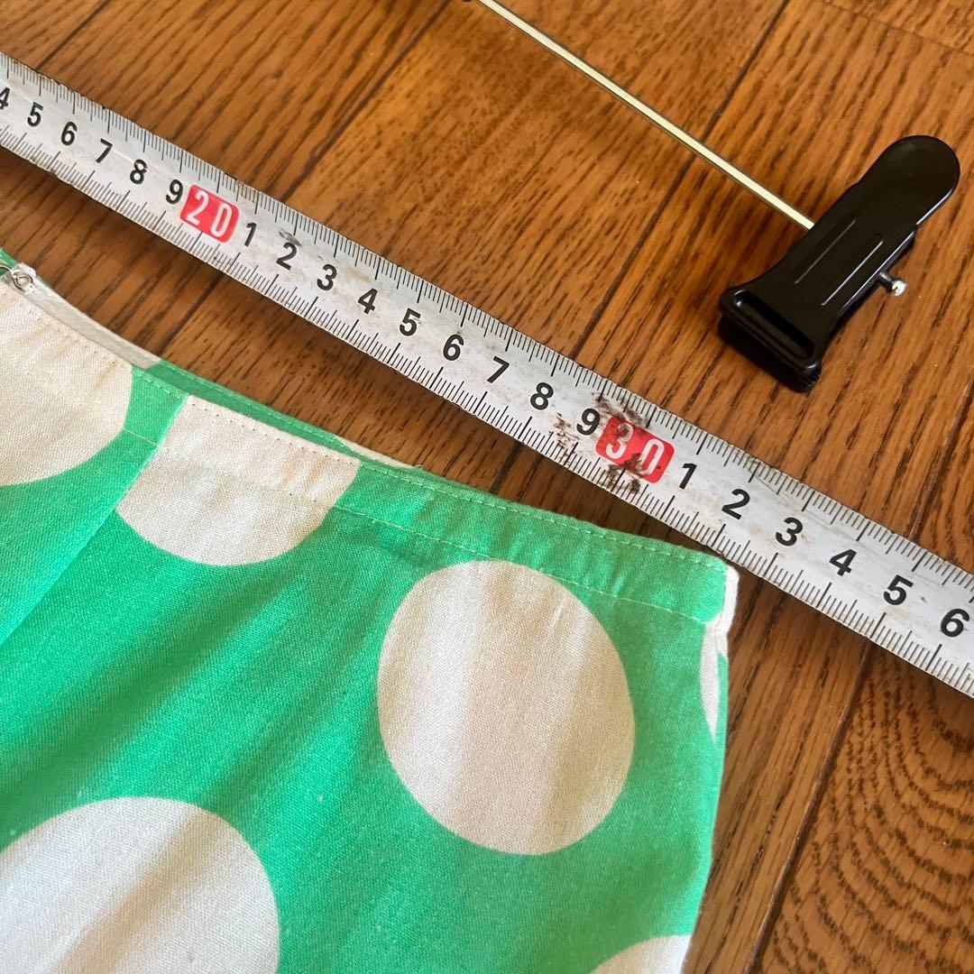 タグ付き　未使用　Mariquita フラメンコ　一点物　ファルダ　水玉