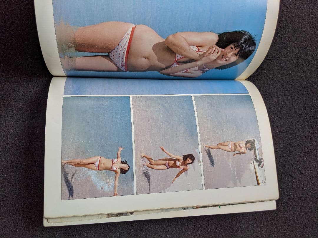 河合奈保子　写真集　NAOKO IN BANGKOK　アイドル　水着　初版本