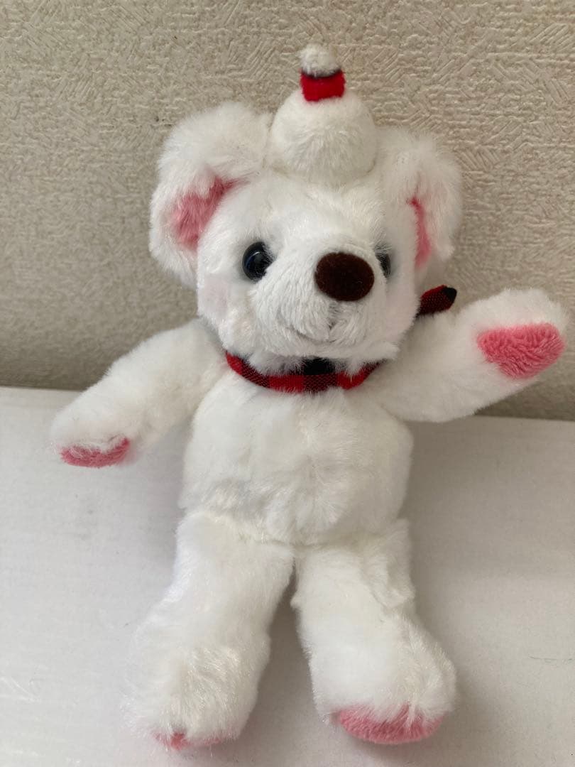 K*z様 レア希少　ご当地ベア京都タワー　テディベアぬいぐるみ　大小2体セット藤