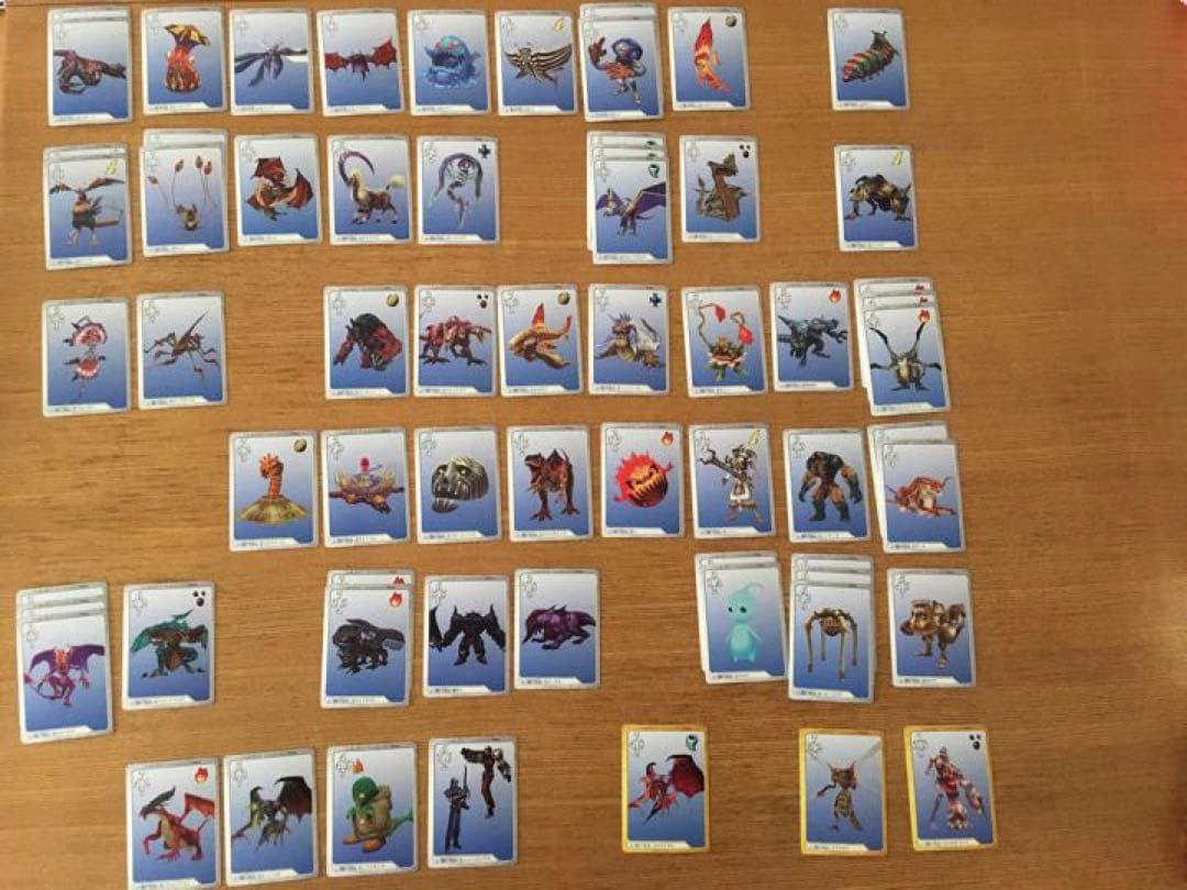 ファイナルファンタジー8 初版　オフィシャルゲームカード&トレーディングカード