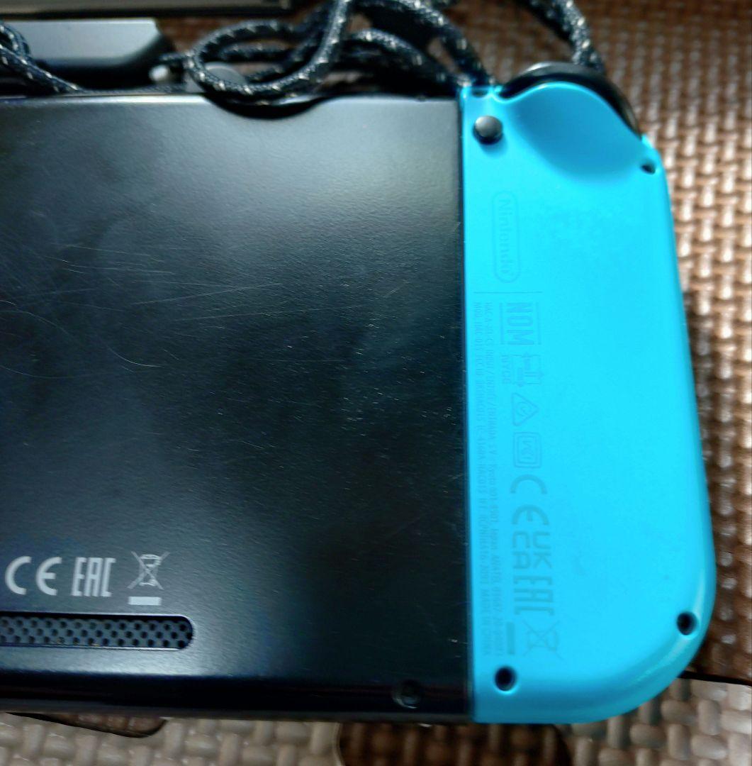 Nintendo Switch 本体 青・オレンジ 付属品　中古　動作確認済み