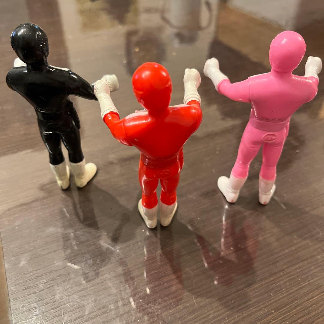 大戦隊 ゴーグルファイブ スーパー戦隊 3体セット ポピー レトロ