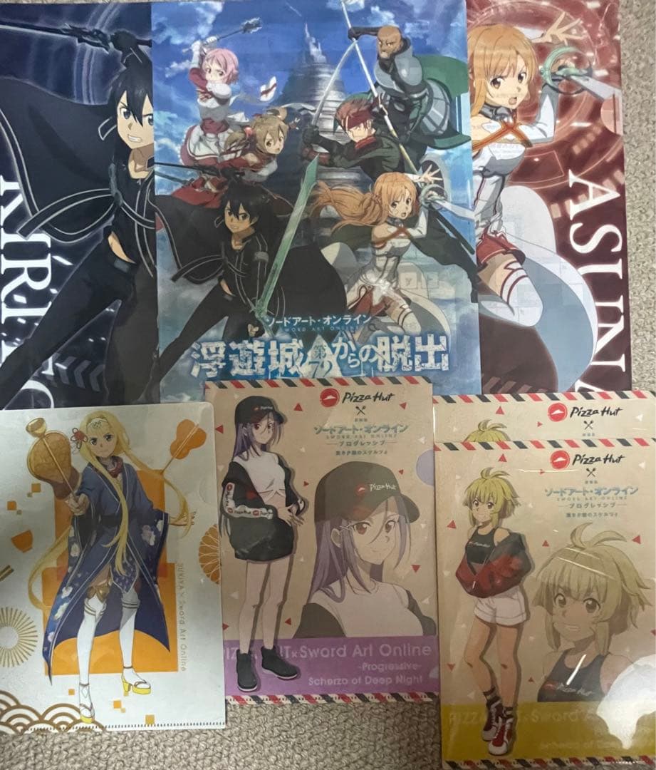 SAO クリアファイル各種