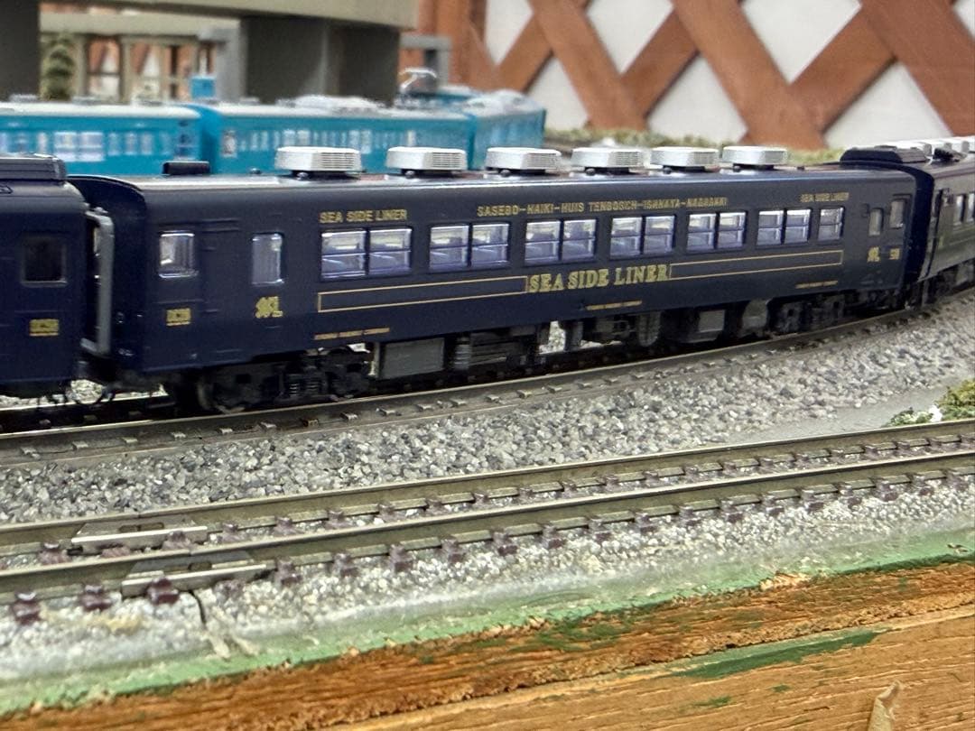 【室内灯有】TOMIX 97918 キハ58系(快速シーサイドライナー紺色)