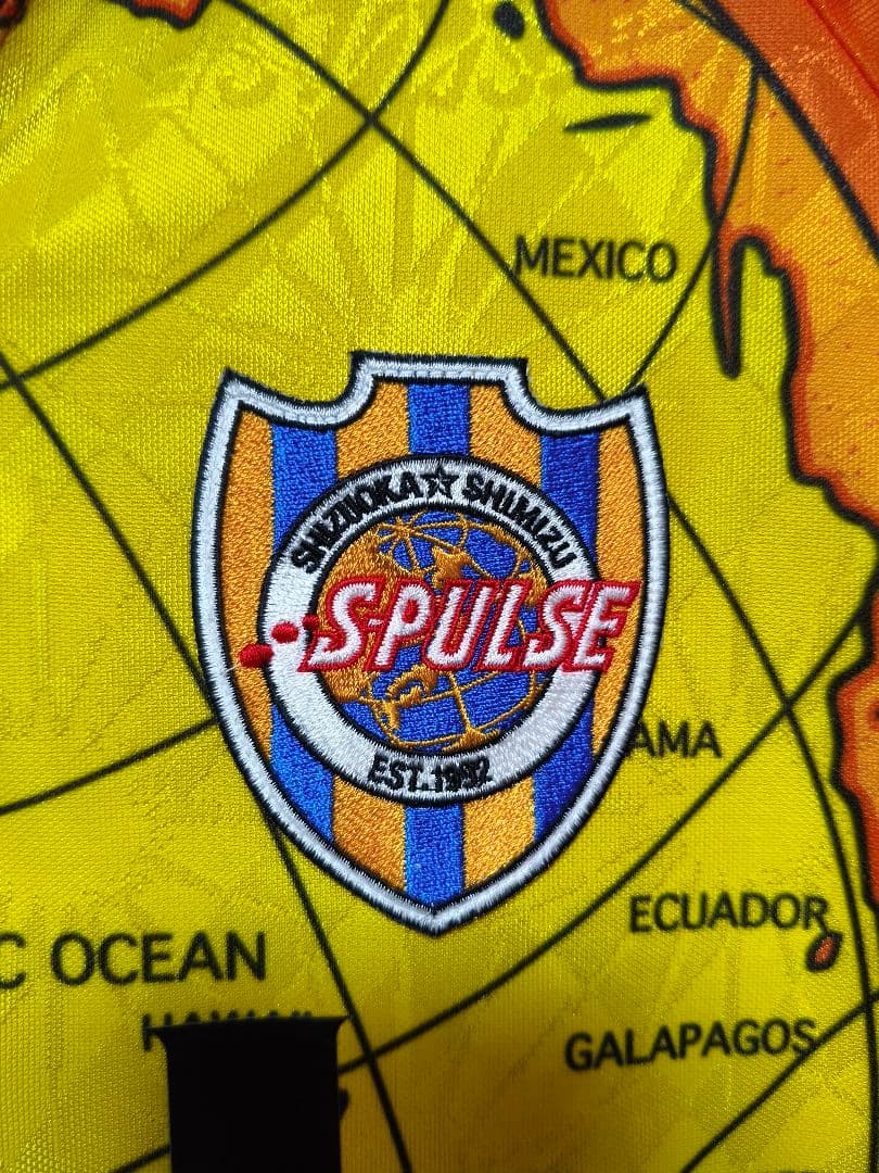 ウェア Shimizu Spulse1997/98  Shirt 8 Oliva