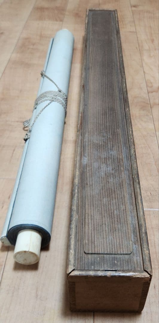 【桜花図】土居竹塘 2710 サクラ 春掛け 掛け軸 肉筆