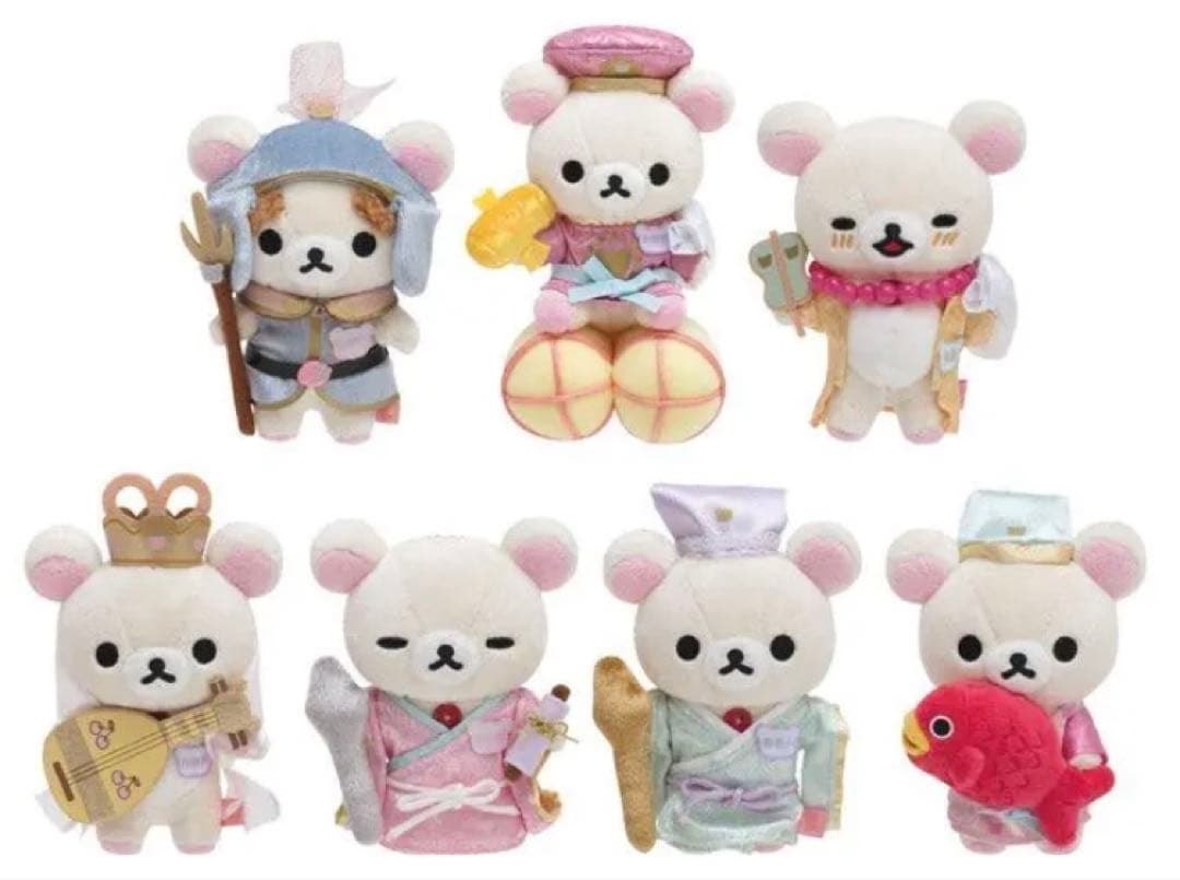 コリラックマ　七福神　★レア★　リラックマストア　限定　正月　縁起物　えびす