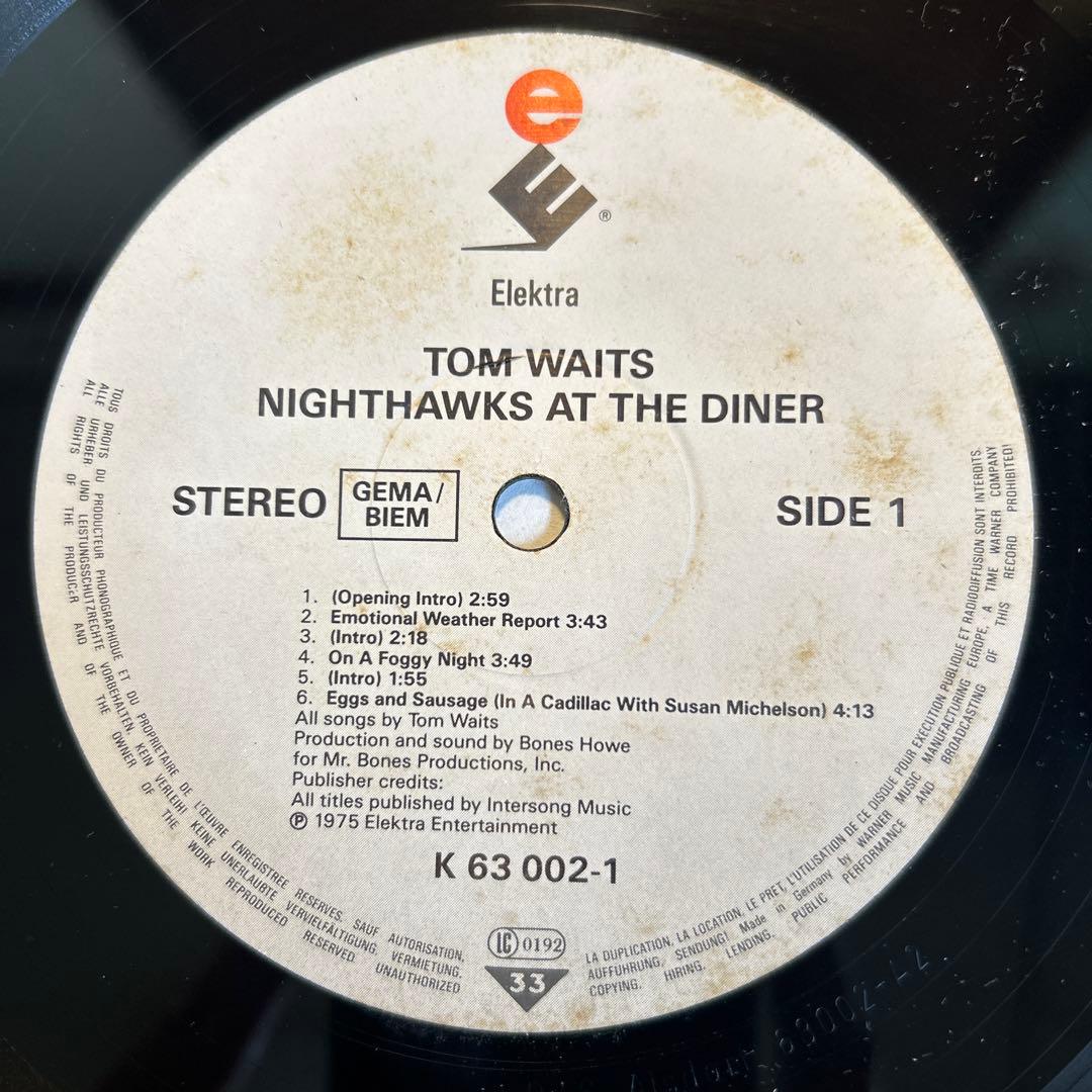 トム・ウェイツ　Nighthawks At The Diner UK