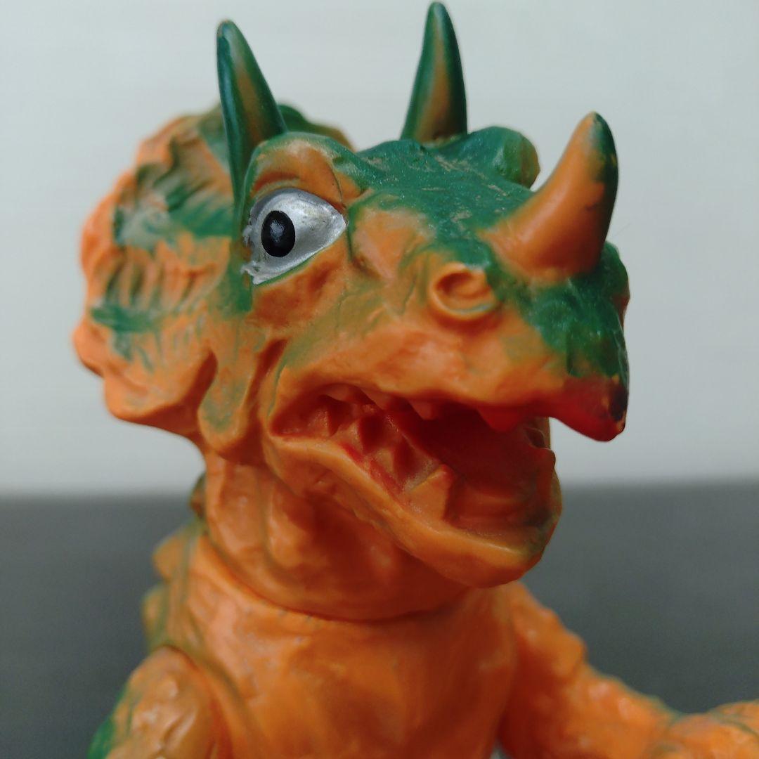 トリケラン ソフビ 三浦トーイ パチ怪獣 昭和レトロ