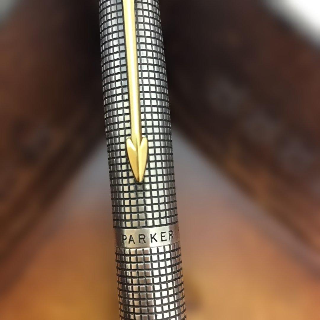‼️PARKER‼️パーカー75スターリングシルバー万年筆　U.S.A 14金ペン