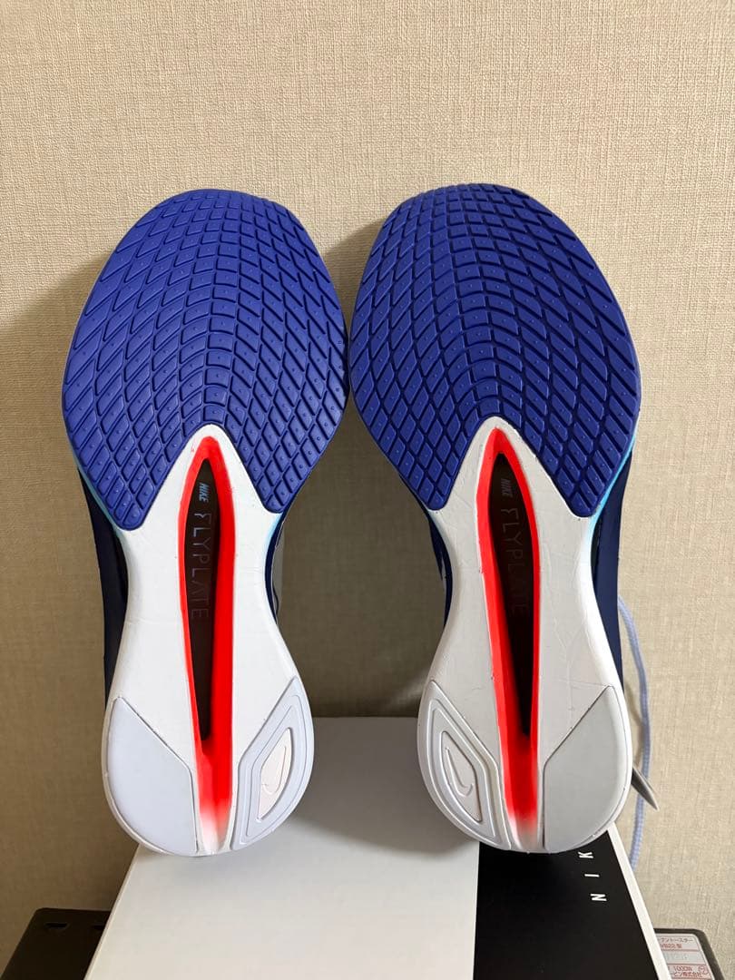ZOOMX VAPORFLY NEXT% 4 26cm ホワイト/ブルー