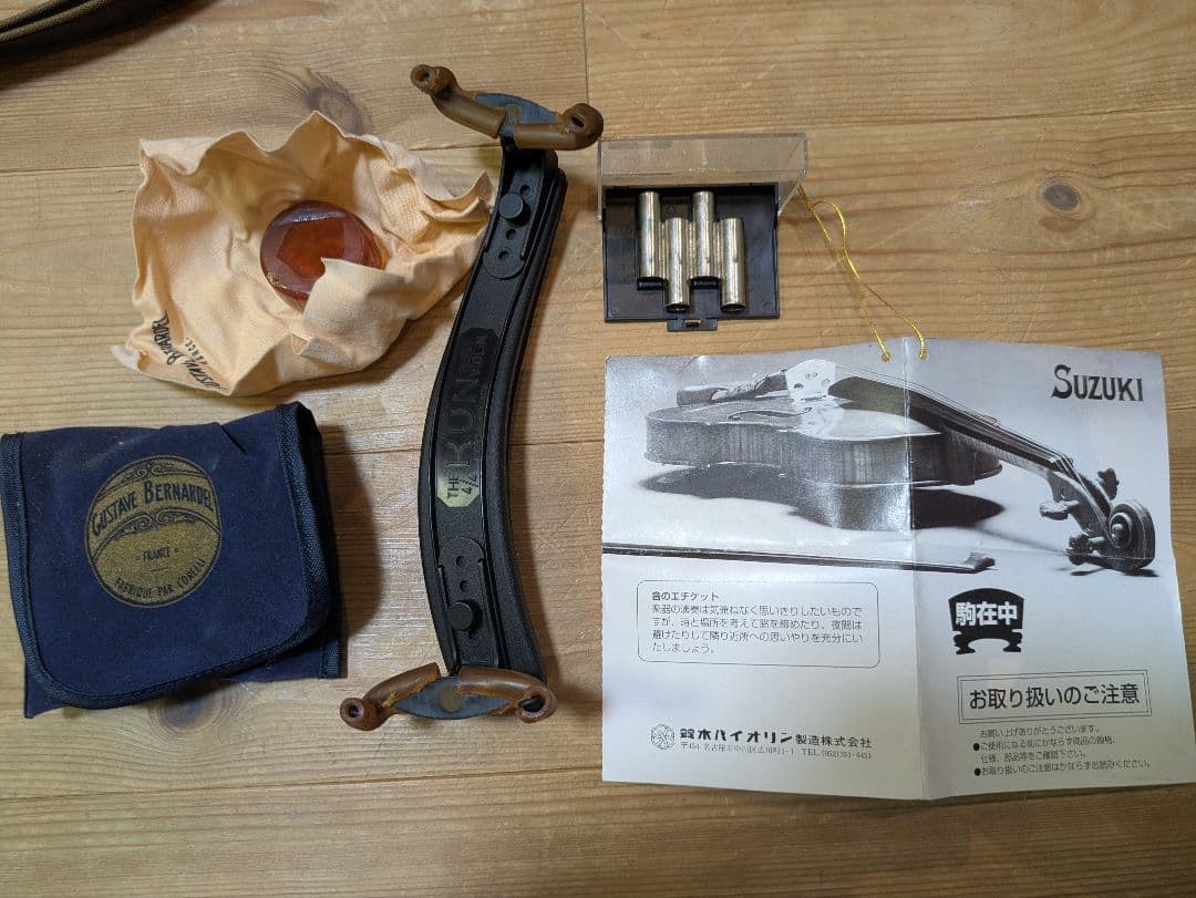 使用感あり　鈴木バイオリン 4/4　ケース、付属品付き