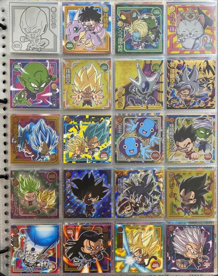 【1/31まで‼︎】ドラゴンボール 超戦士 シール ウエハース コンプ セット