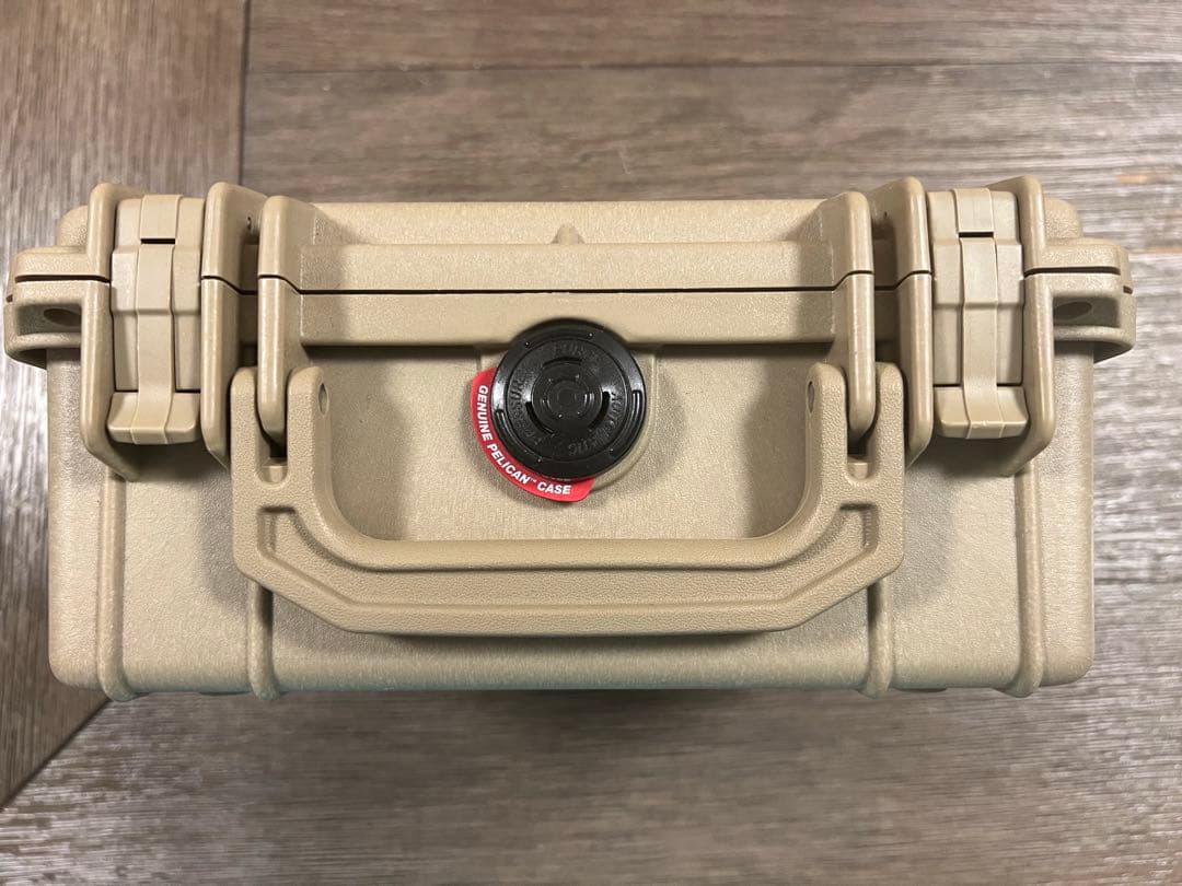 ペリカンケース　1120 デザートタン　防水ケース　フォーム付き