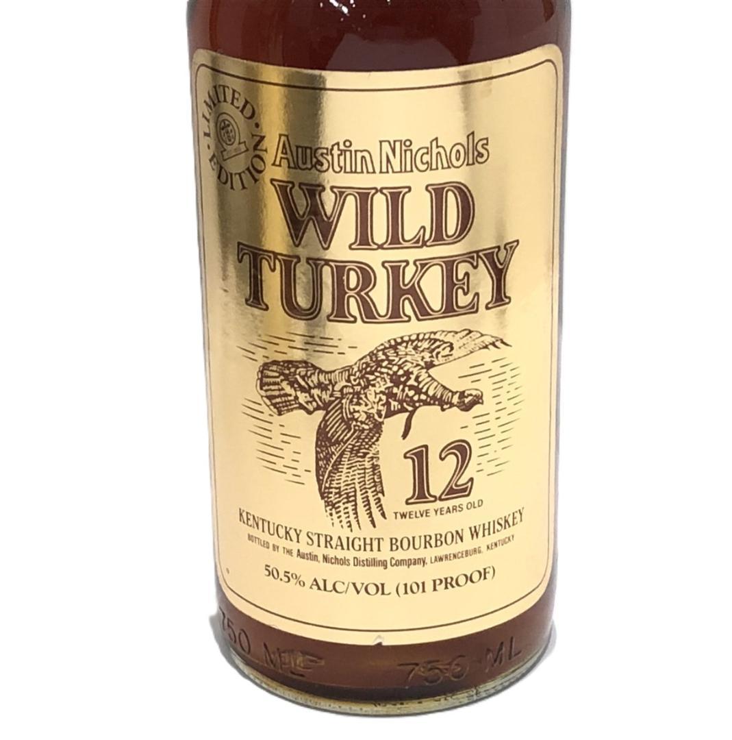 ワイルドターキー 12年 飛翔ゴールドラベル 50.5％ 限定発売（R）