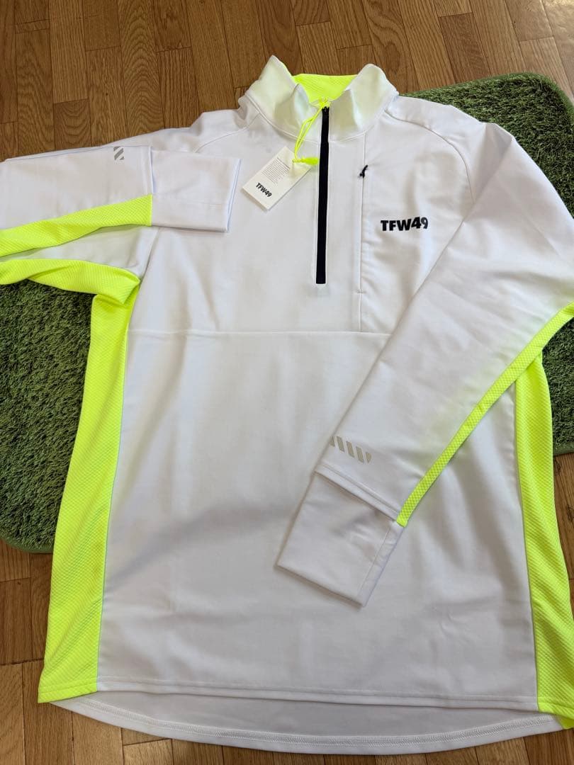 新品正規品【TFW49/XL】ハーフジップ長袖カットソー長袖シャツ
