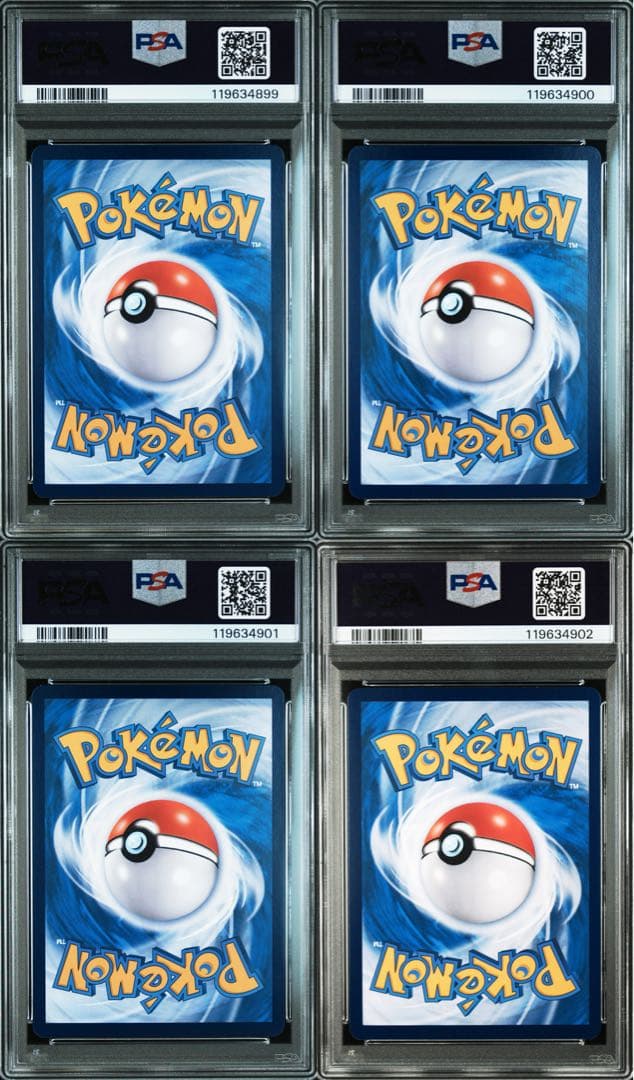 【PSA10 4連番】キャプテンピカチュウ　中国版　PSA10