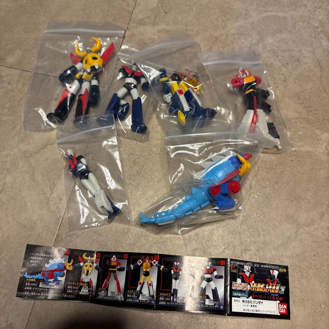 ガシャポンHG スーパーロボット対戦シリーズ等　48体