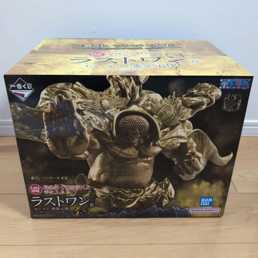 一番くじ ワンピース ラストワン賞 センゴク 魂豪示像 フィギュア