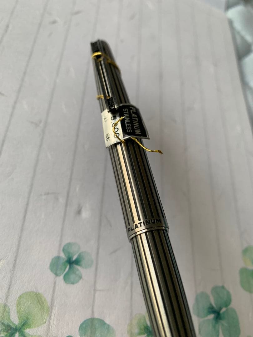 PLATINUM 万年筆 廃番 蝕刻軸 18Kペン先