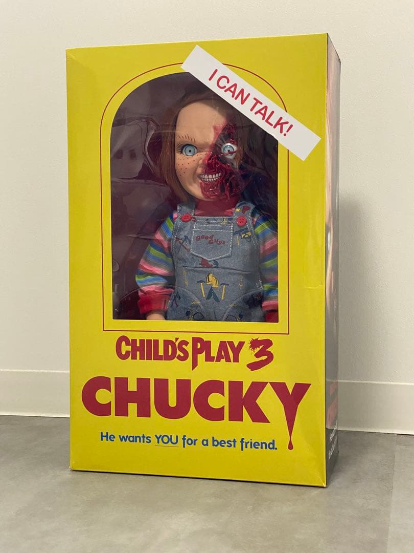 〈美品〉ピザフェイス チャッキー フィギュア with サウンド