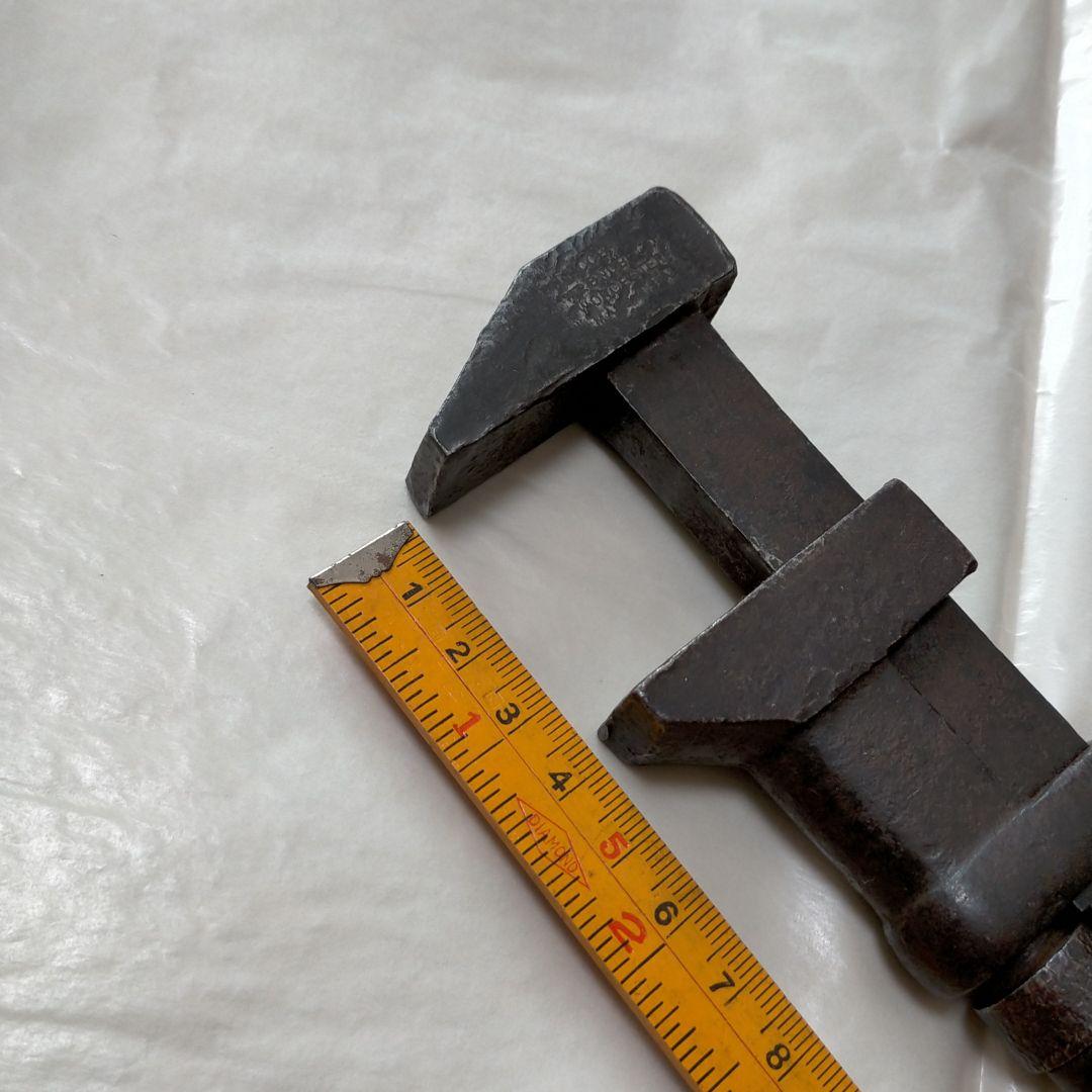 アメリカ製 スクリューレンチ モンキーレンチ アンティーク 骨董品