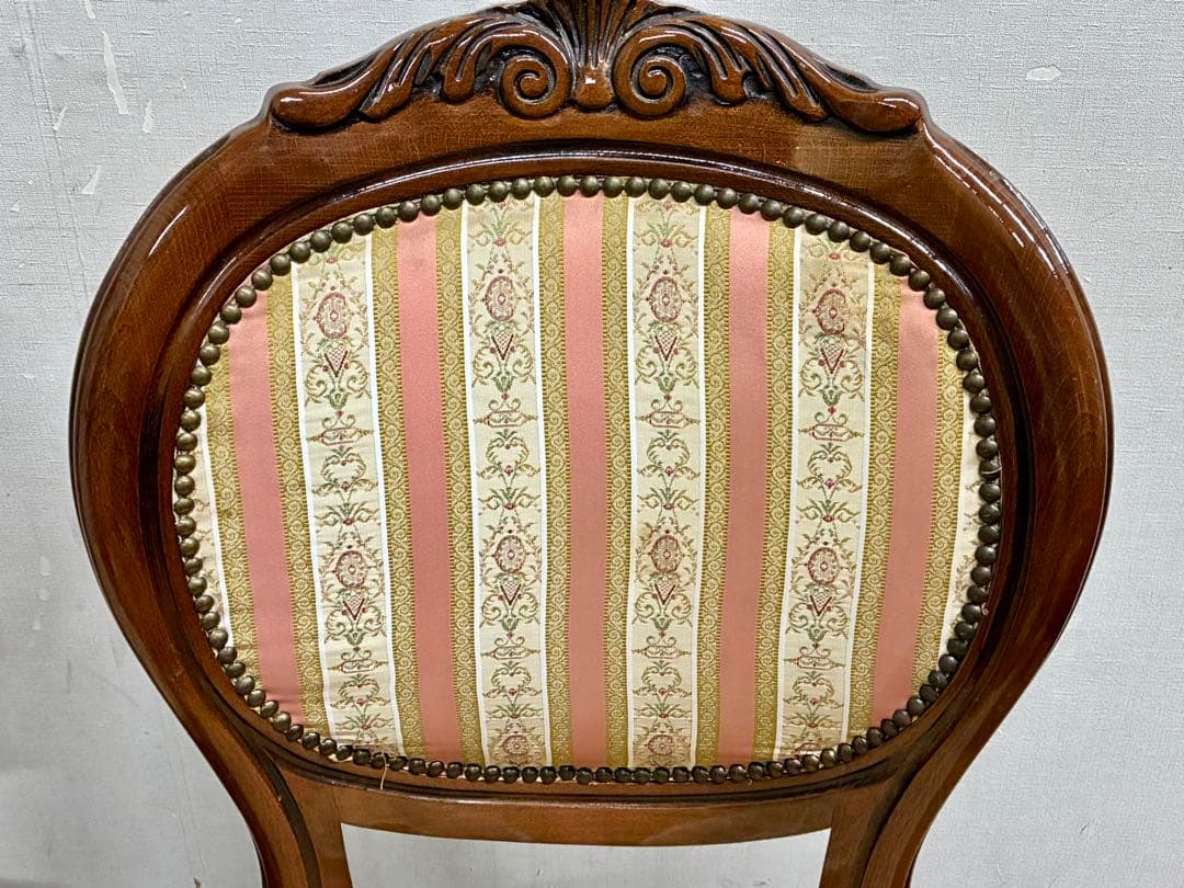 管465☆イタリア製☆アンティーク☆ヴェローナクラシック☆ダイニングチェア☆2脚