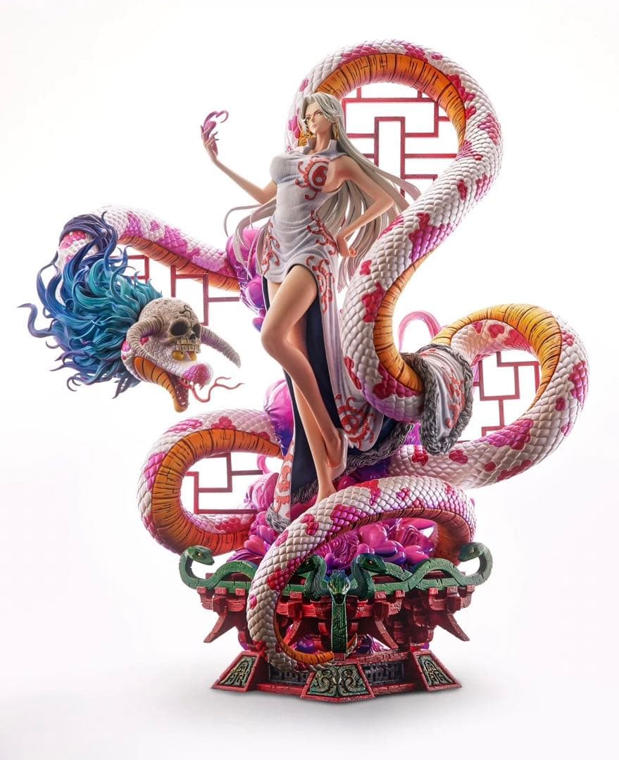 ワンピース 1／6スケール ハンコック 原色 フィギュア ガレージキット