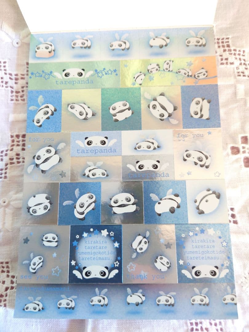 サンエックスキャラクター　たれぱんだ　文房具メモ帳メモパッドノート便箋まとめ売り