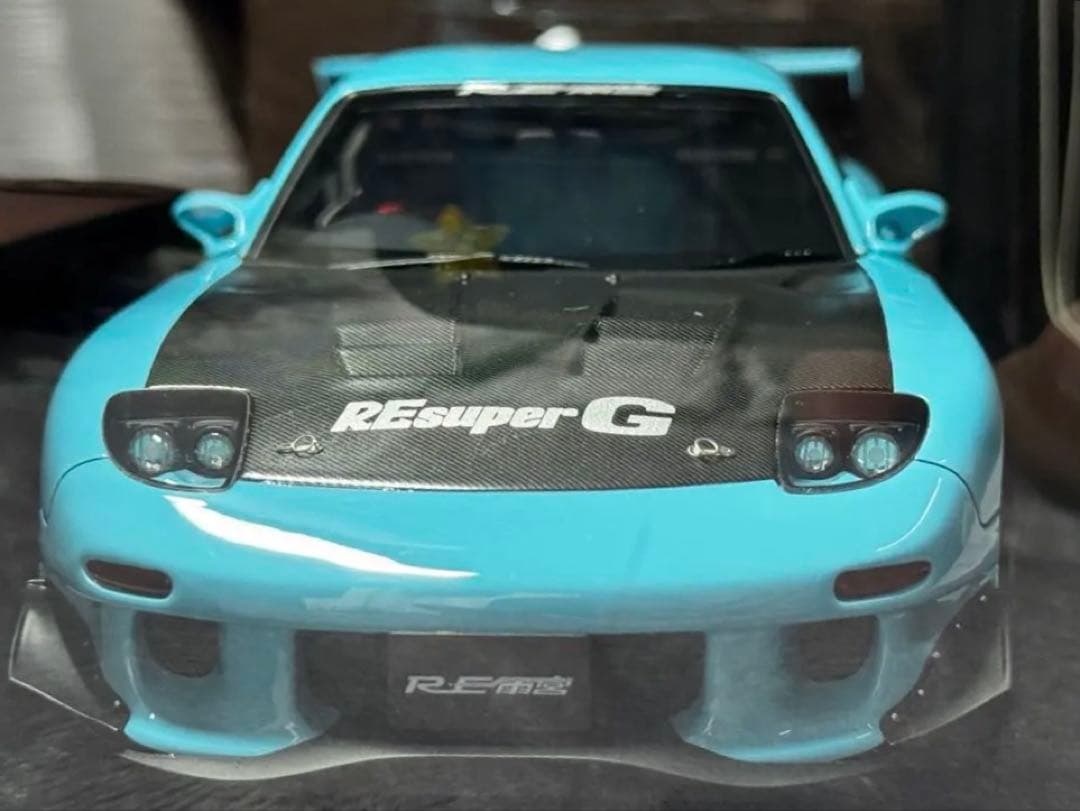 1/18 雨宮　ライトブルーミニカー