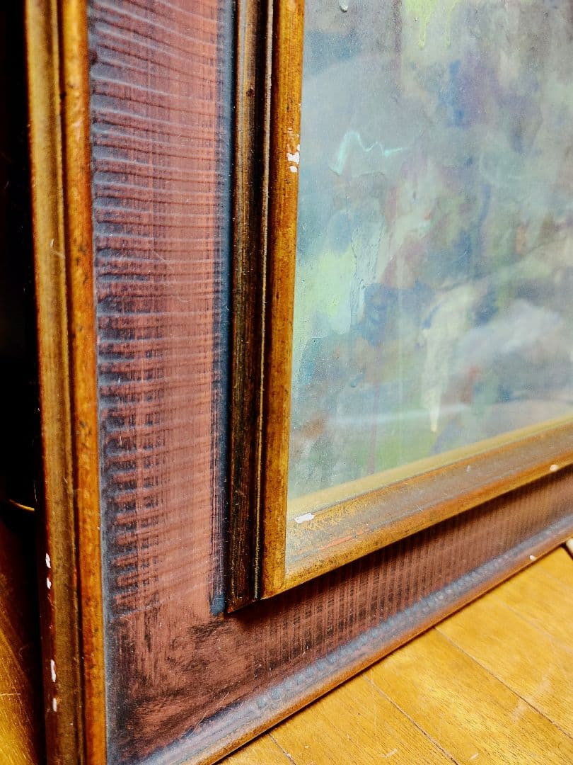 日本画「シーラカンス」