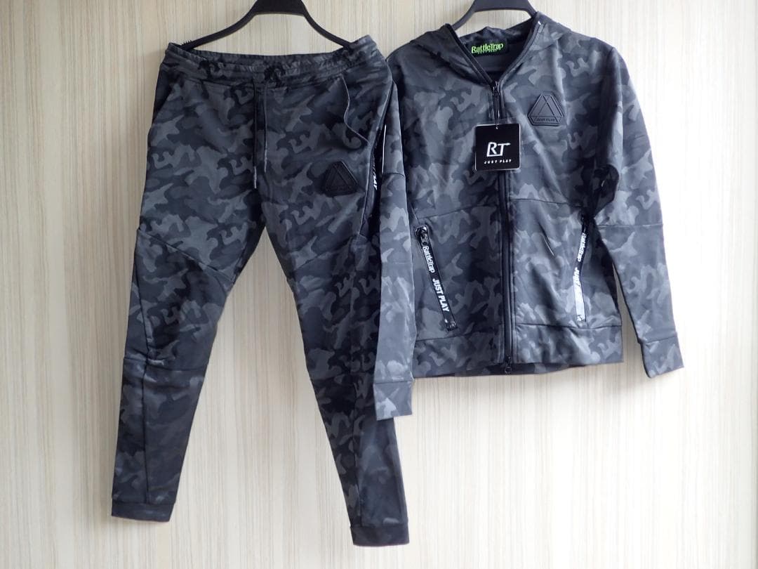 ✨ラトルトラップ JUST PLAY カモフラ ジャガード 上下 セットアップ✨