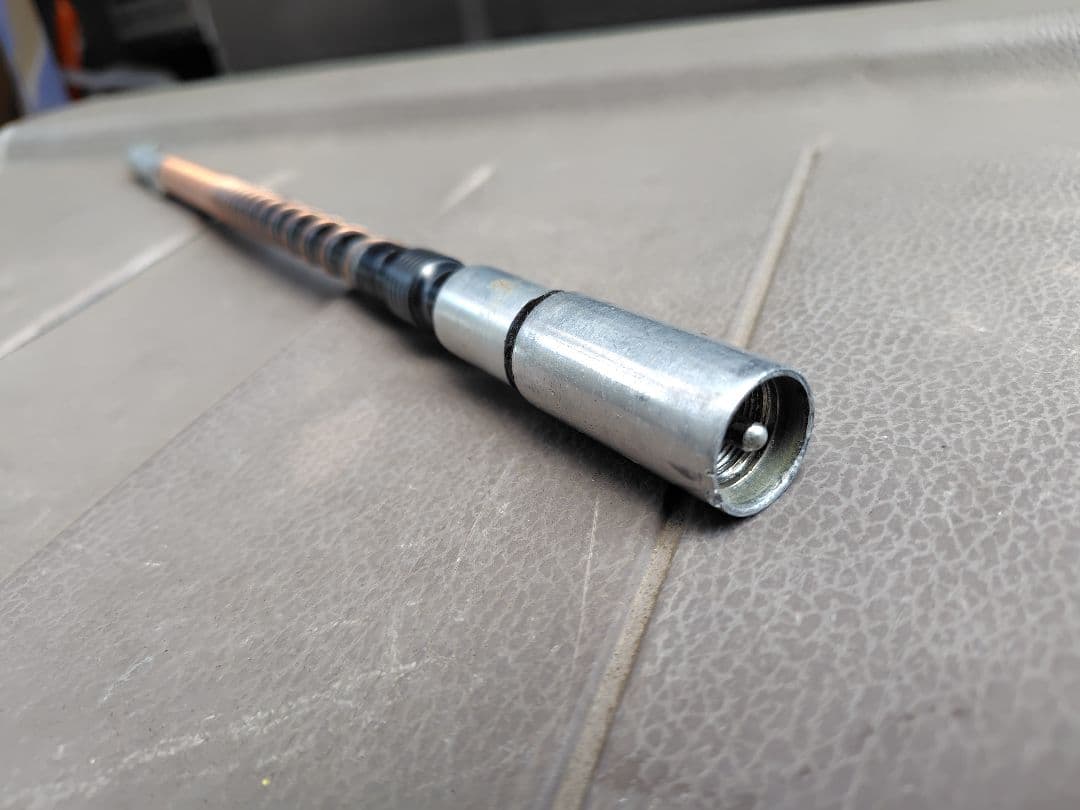 28MHz 約38cm ヘリカルアンテナ