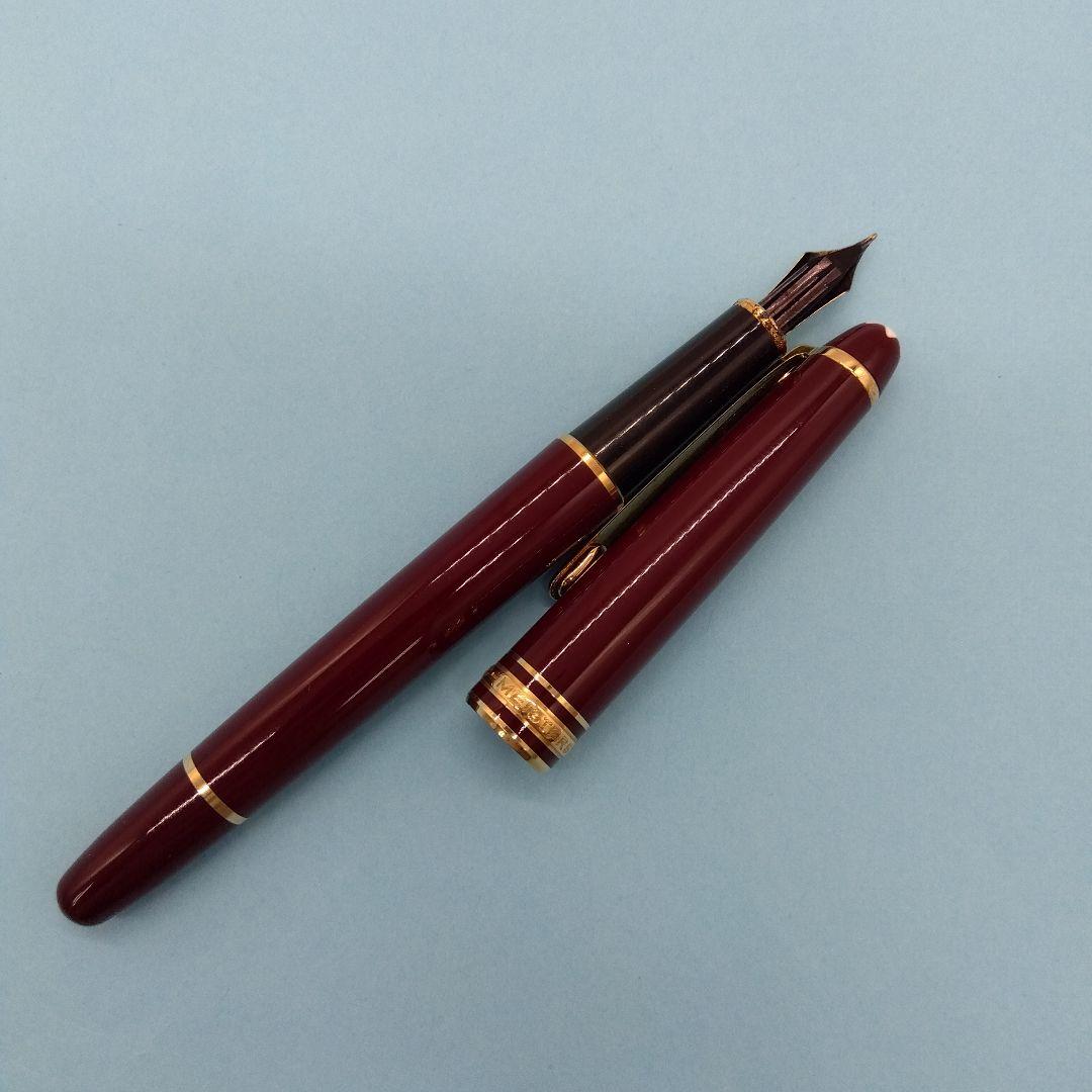 LA07 モンブラン 極美品 マイスターシュテュック 万年筆 ペン先14K