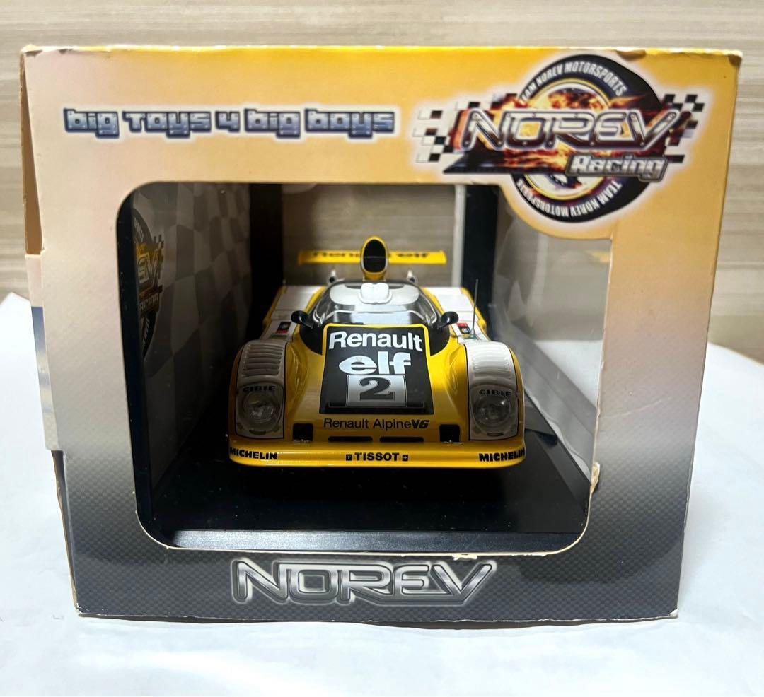 NOREV 1/18 ルノー アルピーヌ A442 1978ルマン24 優勝