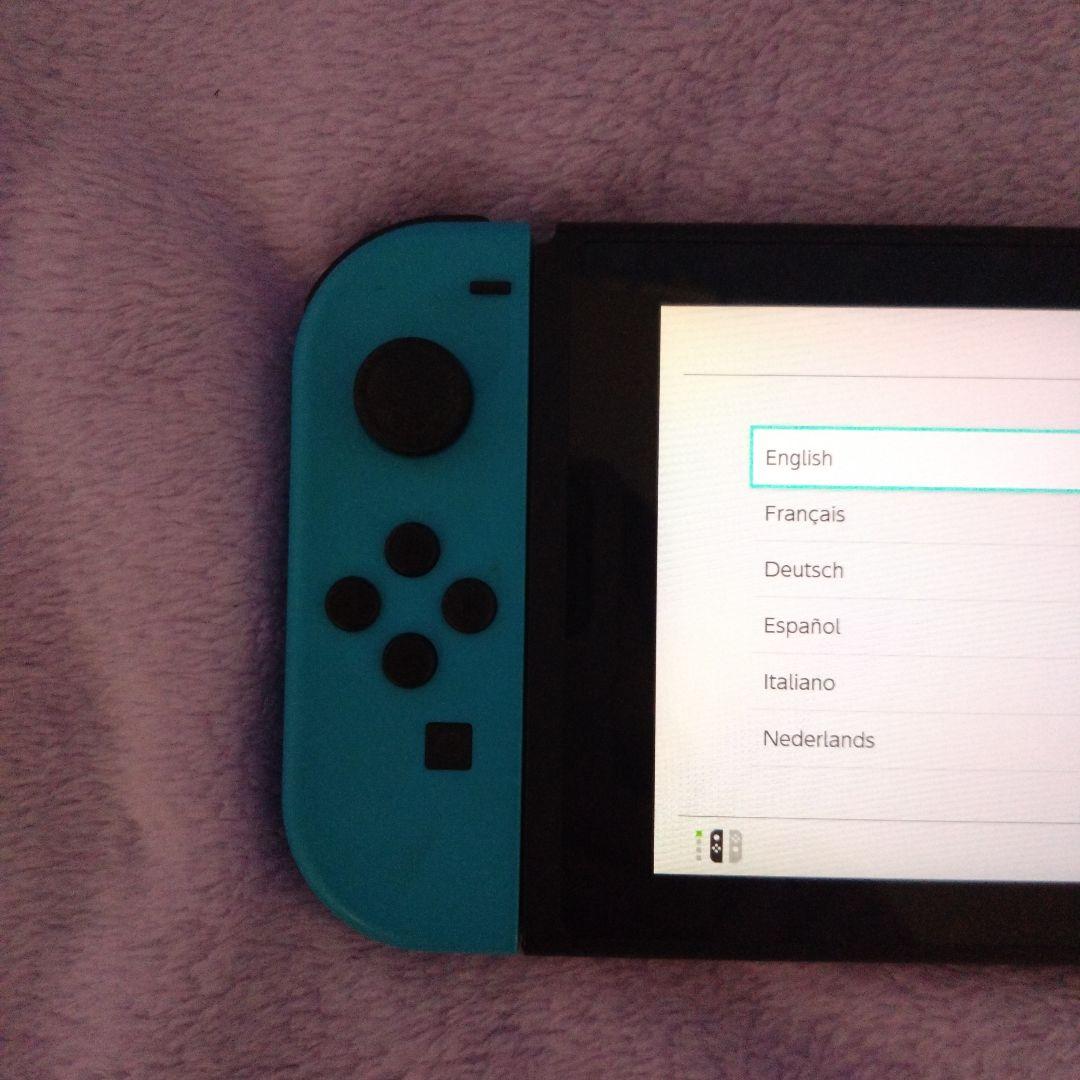 ジャンク品 Nintendo Switch 本体 ネオンブルー/ネオンレッド