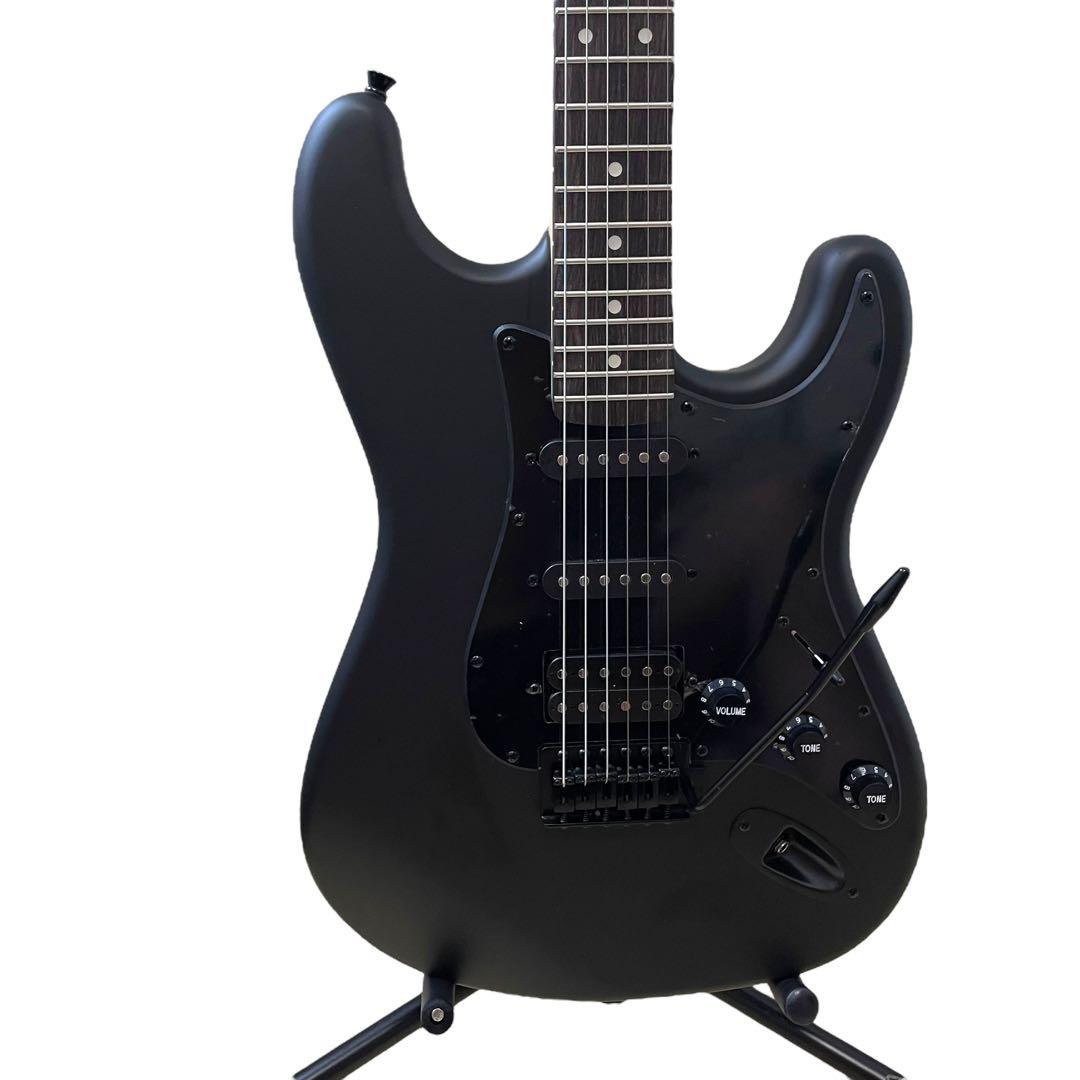 美品 SELDER CUSTOM マットブラック セルダー ストラト 付属品多数