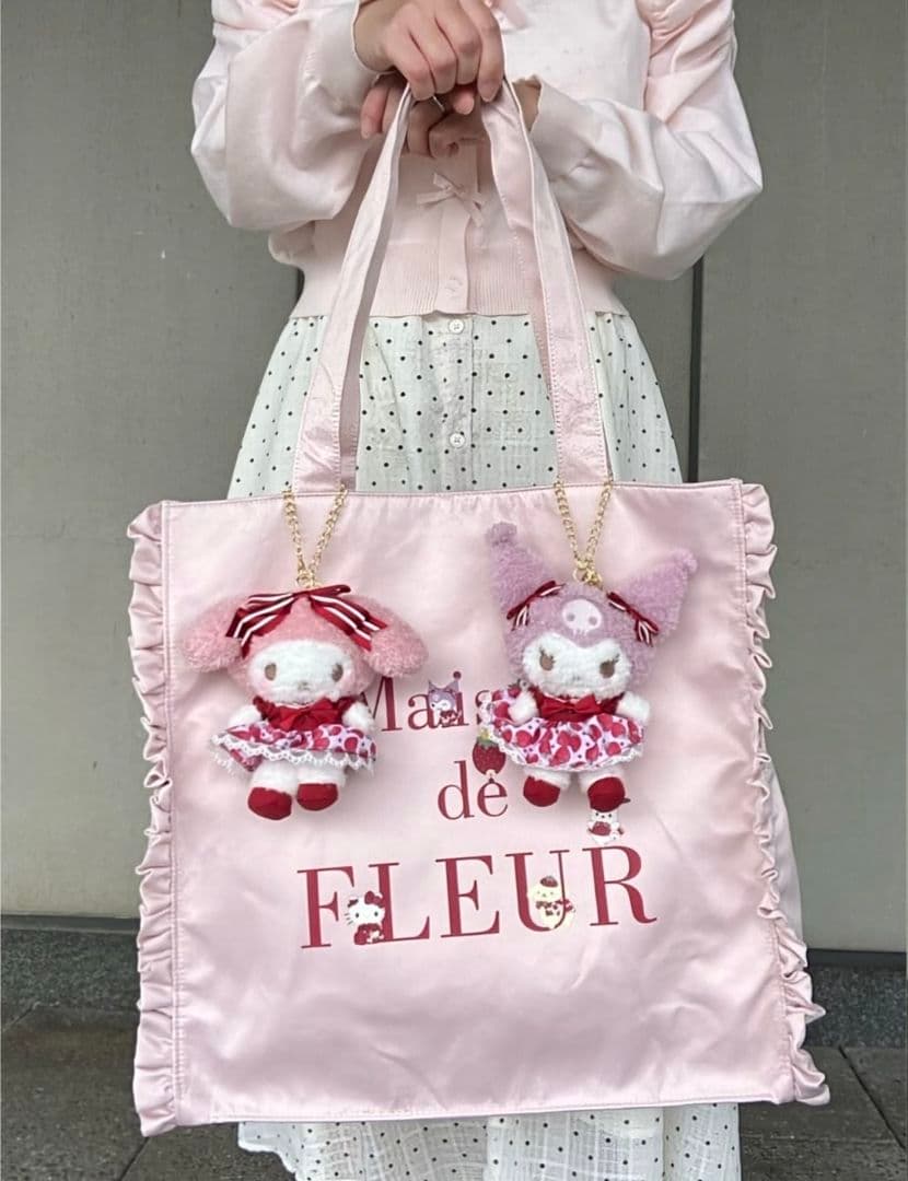 【新品】いちご新聞 メゾンドフルール クロミ マイメロディ チャーム セット