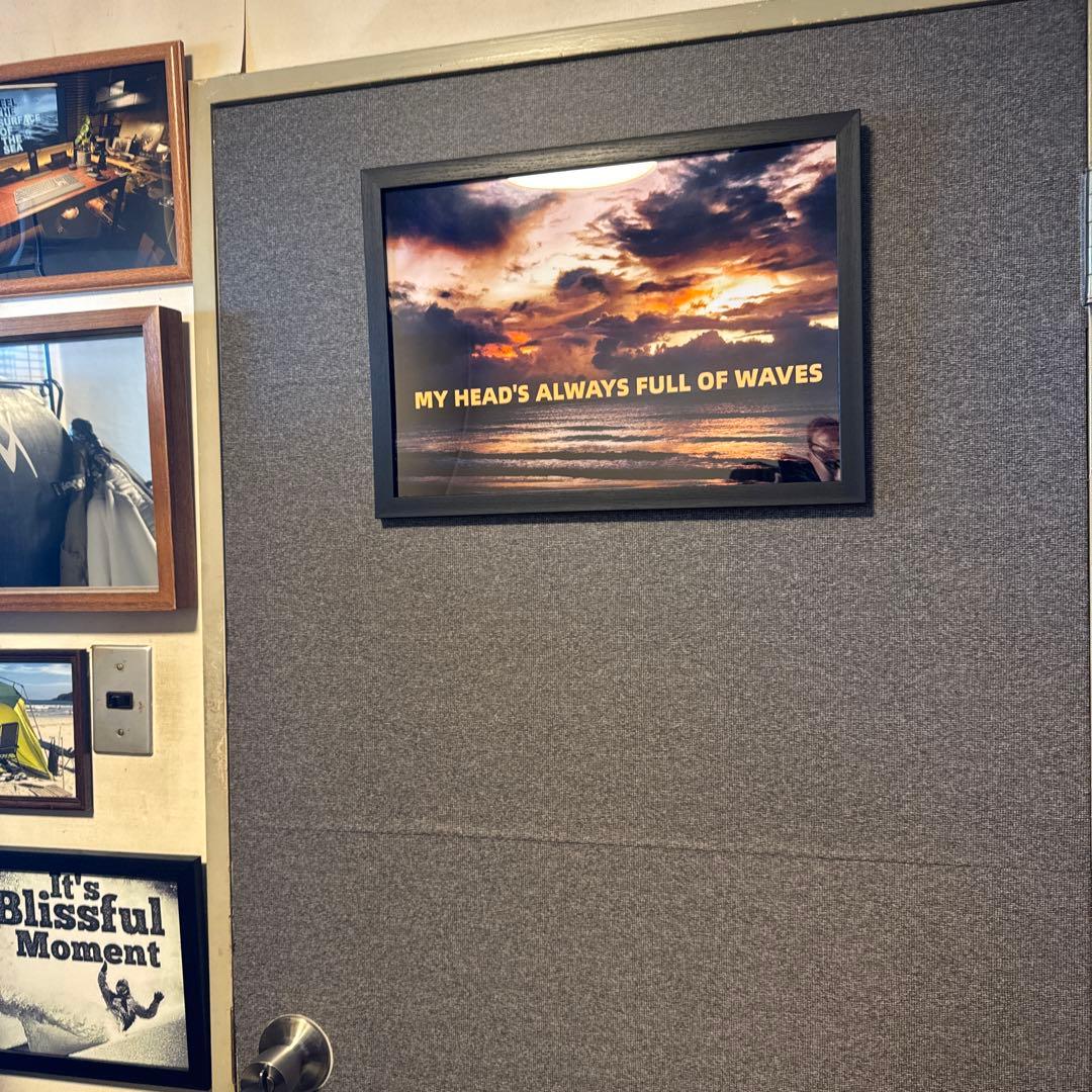 A3フレーム付きポスター　風景画　海の景色　オリジナルフォト　インテリア