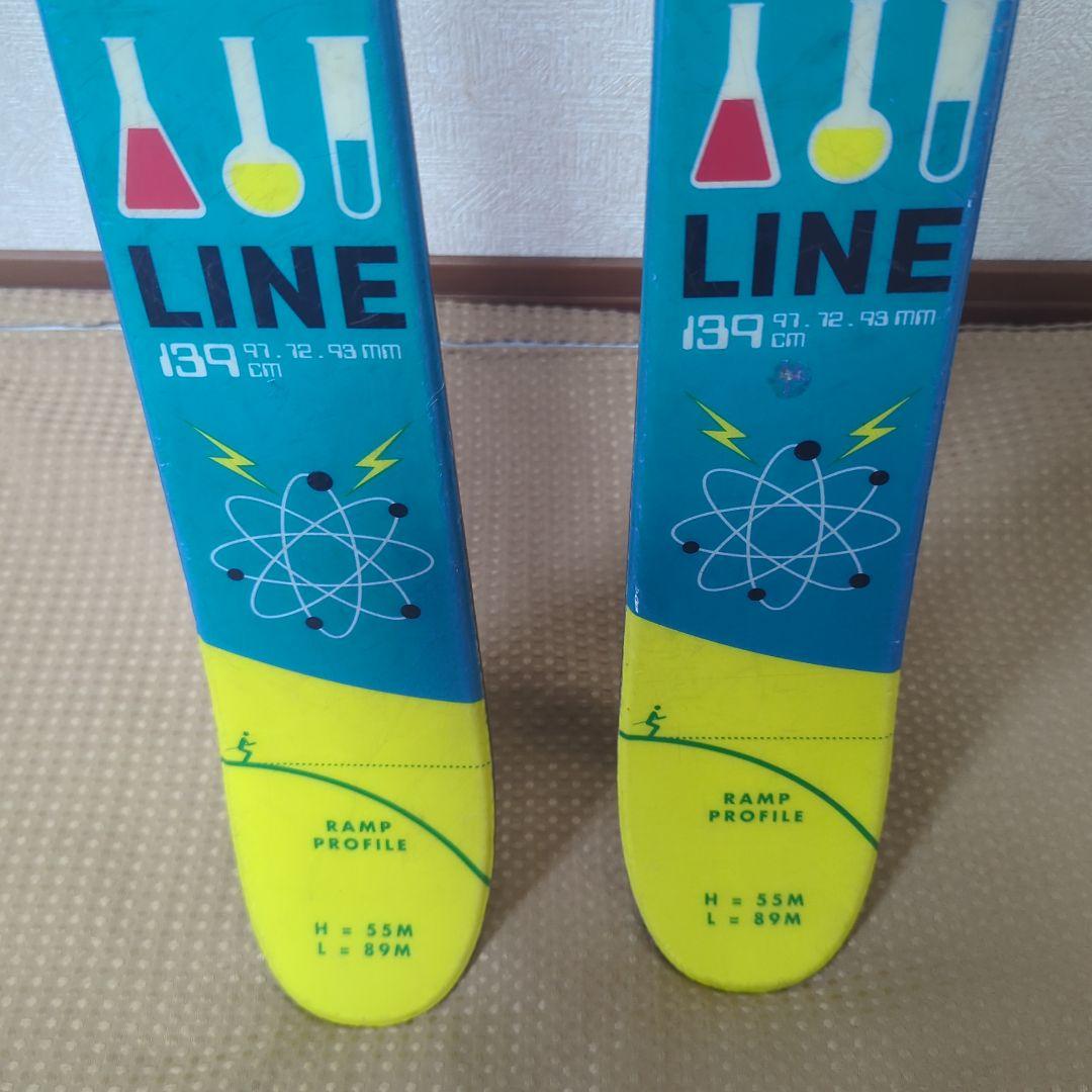 LINE トムジュニア スキー板　　フリースキー