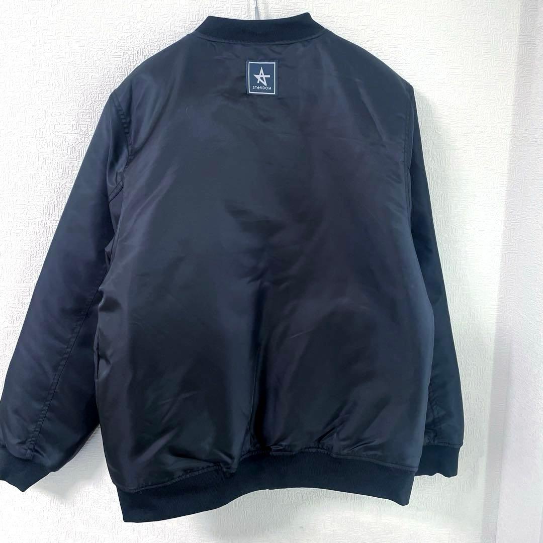 STARDOM スターダム　フライトジャケット　MA-1ジャンパー中綿　ブルゾン