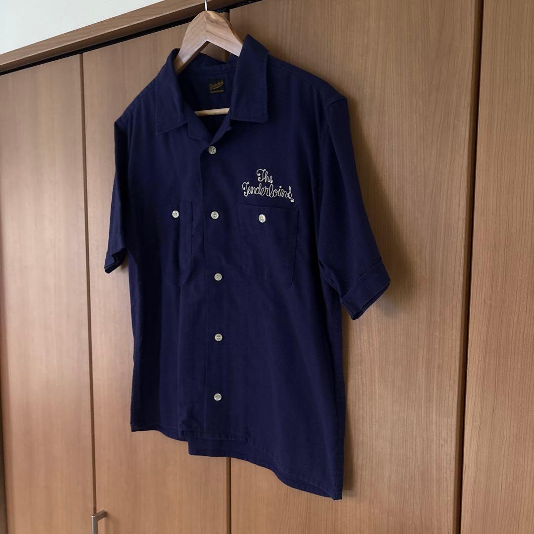 k*o様 オークション Tenderloins ネイビー ボウリング　シャツ　S