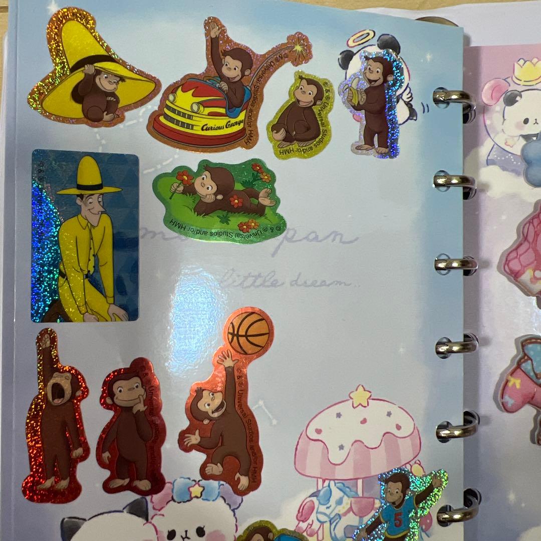 【お買得】ボンボンドロップシール　シール帳　お寿司シール サンリオ　お相撲さん