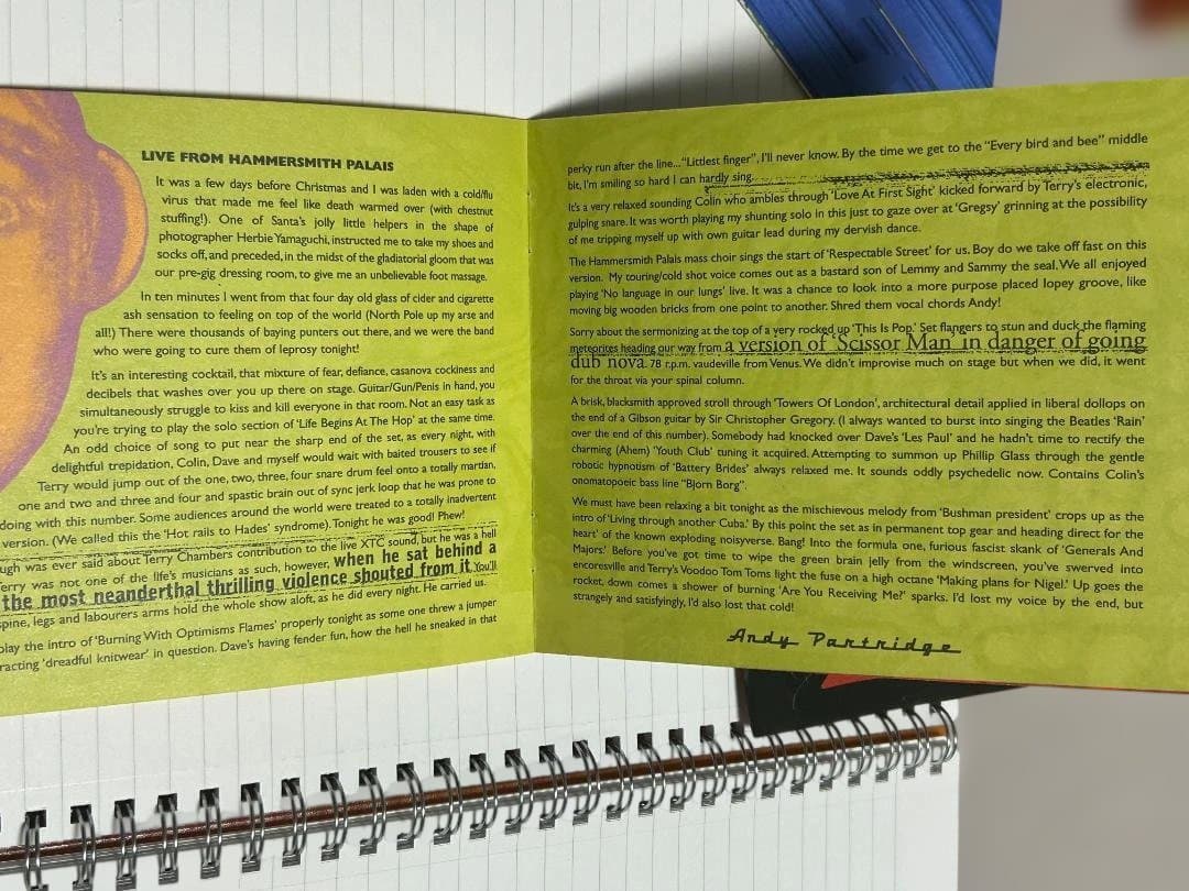 【希少4枚組ボックス オリジナル英原盤】XTC/Transistor Blast