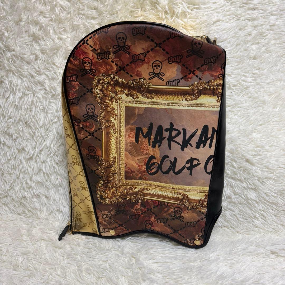 【マークアンドロナ】極美品 キャディバック 木村拓哉 総柄 2023