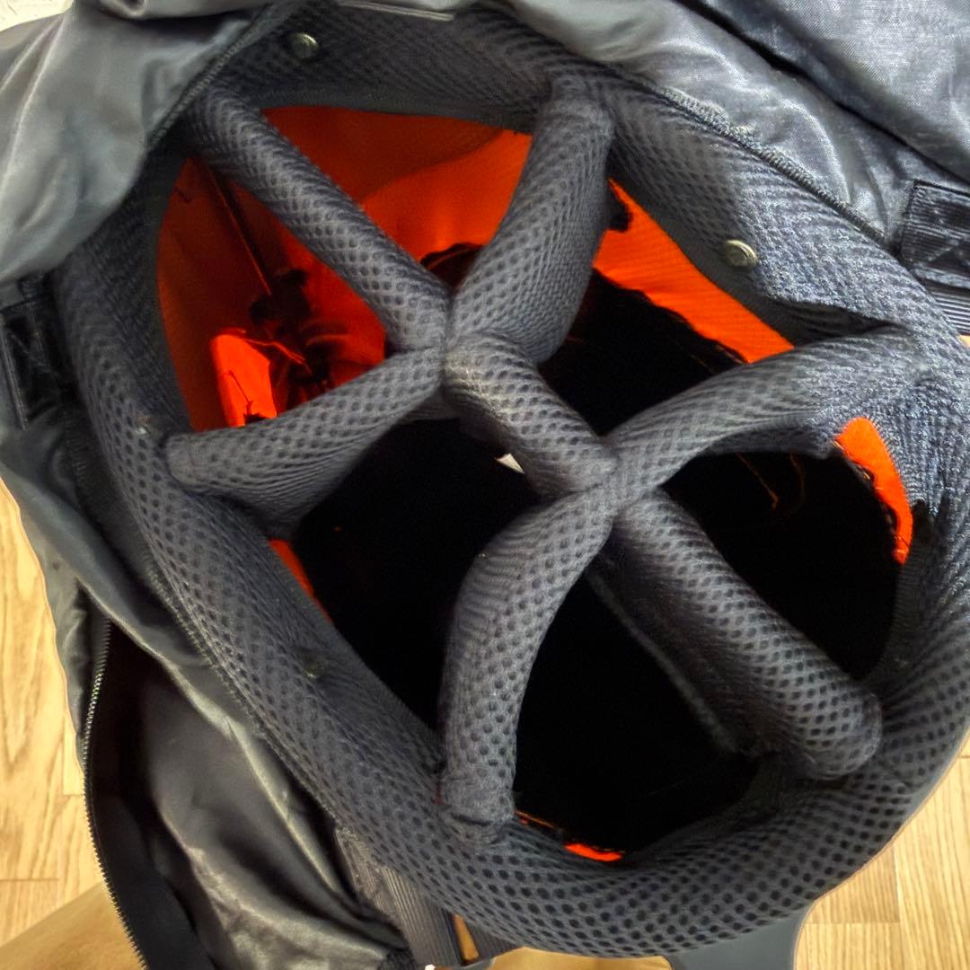 TaylorMade キャディバッグ スタンド付き オレンジ/ブラック