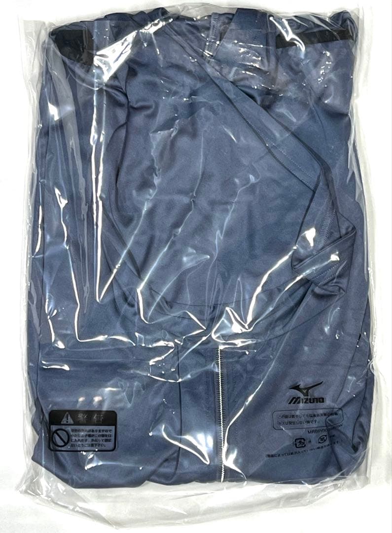 【ミズノプロ】フルZIPフーディ(薄手) インディゴ XO 12JECK75